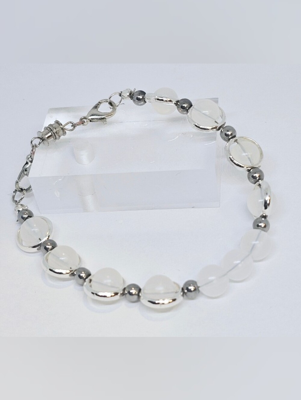 Kinetic Dopamine Beaded Articulated Bracelet | Color Changing Sensory Bracelet